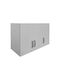 Pakketo Lego Rectangular Loft Closet made of Particleboard White Shade 90x41.5x11cm 383-000068 1pcs