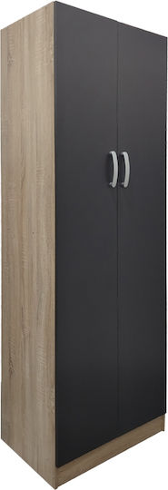 Двойна врата Lego 60x42x180см Sonoma-anthracite Shade