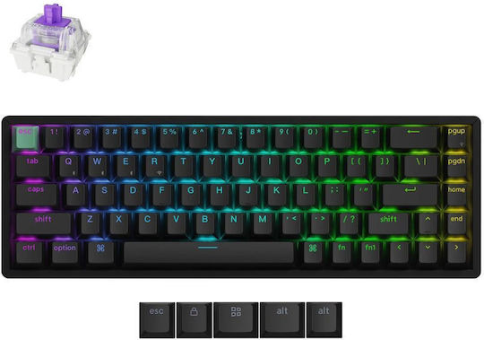 K6 HE Wireless Hall Effect Gaming Keyboard 65% with Magnetic Switches and RGB Lighting K6H-J1 (English US)
