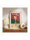 Poster Vintage Bellini Peach Classic Cocktail Pst25379 30cm X 40cm Premium Black Wooden Frame