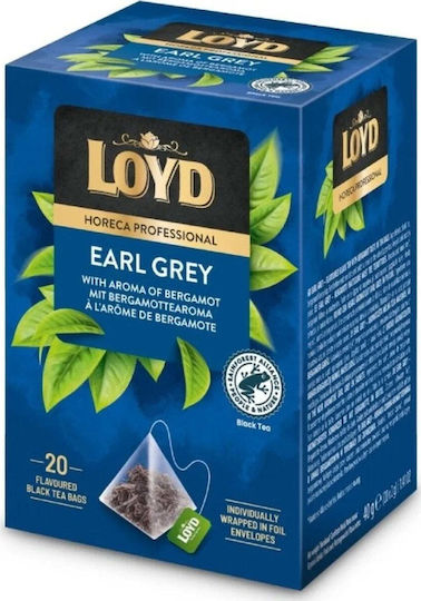 Loyd Ceai Loyd Professional Earl Grey 20 Pliculețe Ambalate Individual