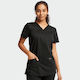 Cherokee Wwe620 Women's Black Medical Blouse