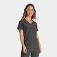 Cherokee Women's Gray Medical Blouse