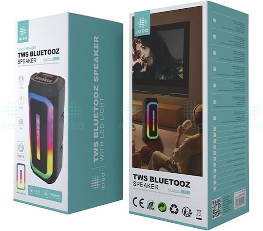 Ikrea Boxă Karaoke Cu Microfon Fără Fir WF4066 Negru