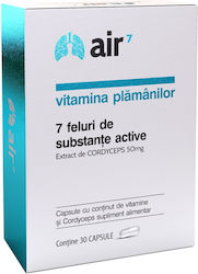 Air7 Vitamina Plămâni 596mg 30 Capsule Air7 Vitamina Plămâni 596mg 30 Capsule