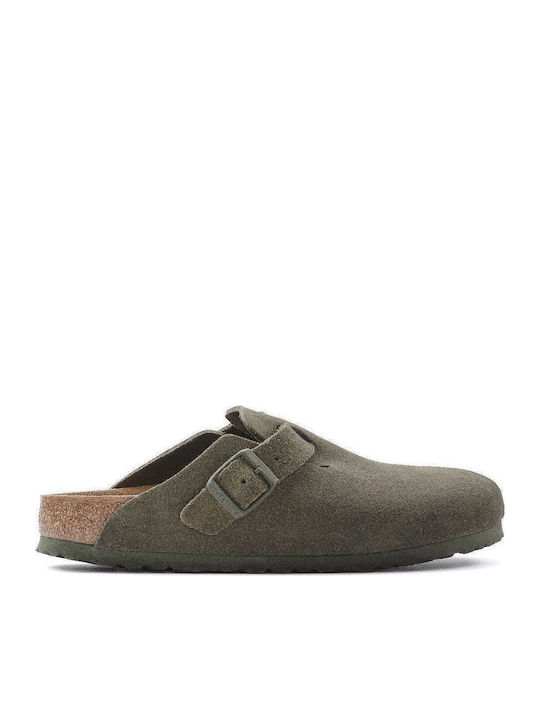 Birkenstock Boston Δερμάτινες Χειμερινές Ανδρικ...