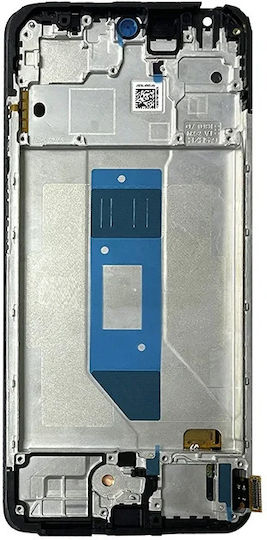 Οθόνη Display + mit Touch-Mechanismus und Rahmen für Xiaomi Redmi Note 14 4G (Schwarz)
