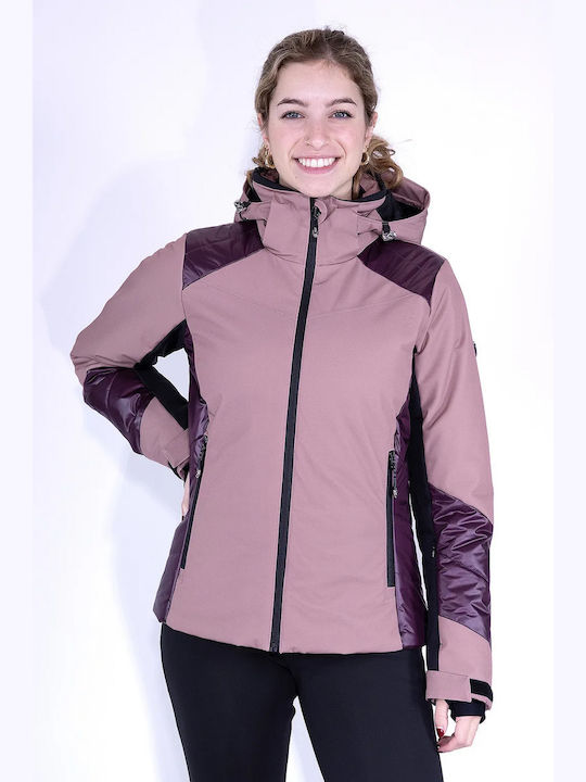 Astrolabio Women's Ski & Snowboard Jacket Purple AD69-QU9