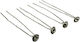 Dekorative Haarnadeln Einzeln Strass Set 4 Stück 94812