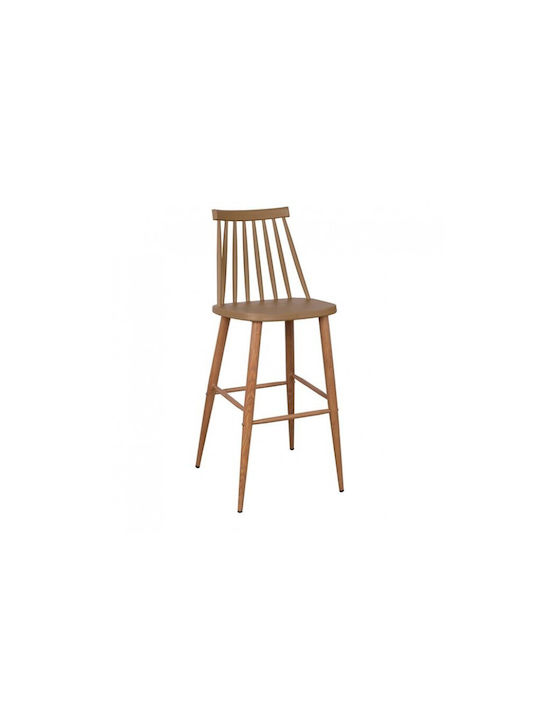 Stool Bar made of Polypropylene Vanessa Cappucc...