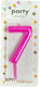 Birthday Candles Pink Large Numbers Number 7