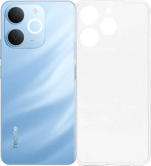 Soft Umschlag Rückseite Silikon Transparent (Realme Note 70T 4G)