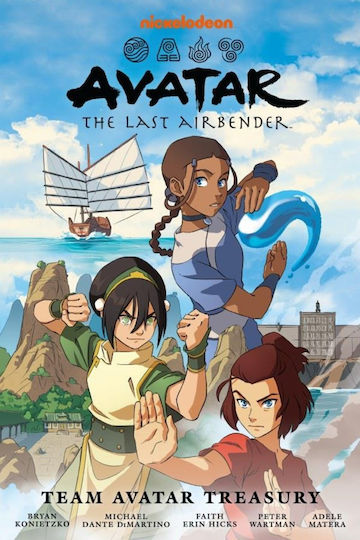 Εικονογραφημένος Τόμος Avatar: The Last Airbender – Team Avatar Treasury Omnibus Tp