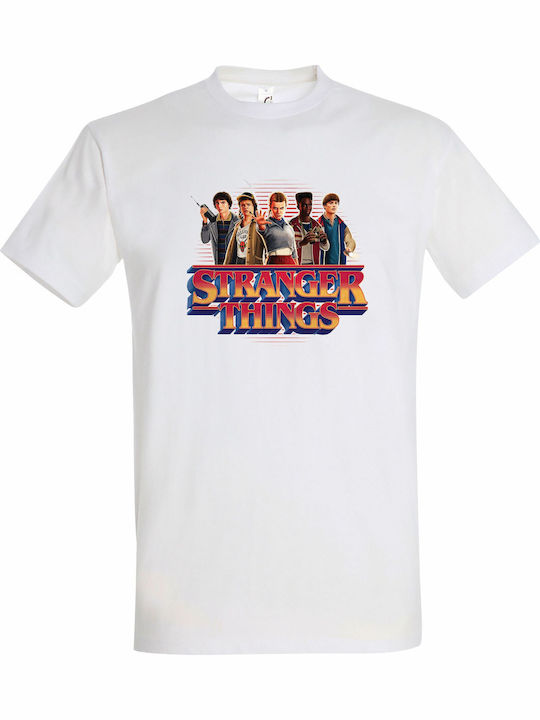 kirikoko Детска тениска White Stranger Things S...