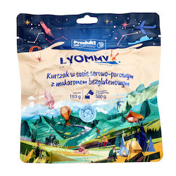 Lyommy Pui în Sos de Brânză și Praz cu Spaghete Fără Gluten 163gr