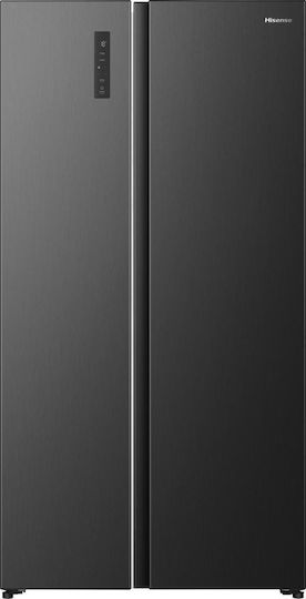 Side-by-Side Refrigerator 544lt Total NoFrost H178.6xW91.1xD61.5cm Black RS3P558NEFE
