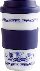 Porcelain 400ml White/blue