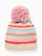Kinder Mütze Gestrickt Beige