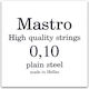 Mastro Single Steel String for Bouzouki / Tzouras Plain 10" Loop End