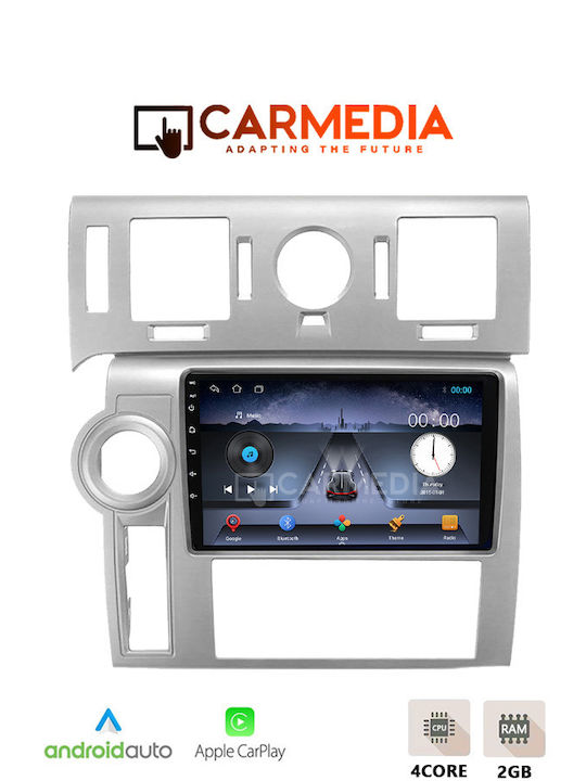 Carmedia Car Audio System Hummer H2 2008-2009 (Bluetooth/USB/WiFi/GPS/Apple-Carplay/Android-Auto) with Touch Screen 9"