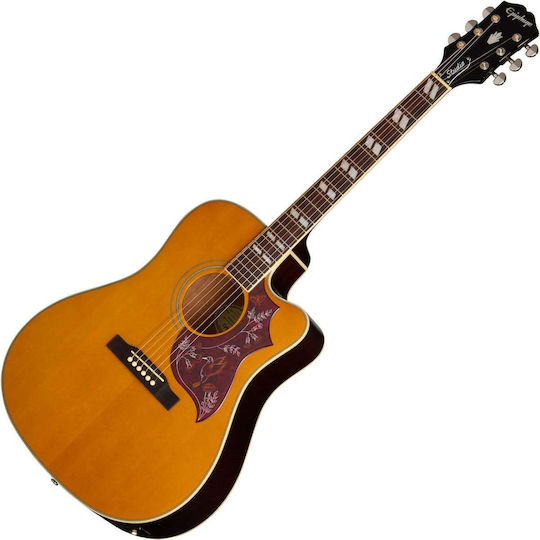 Epiphone Ηλεκτροακουστική Κιθάρα Hummingbird Studio Ec Natural