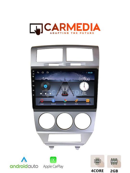 Carmedia Sistem Audio Auto Dodge Calibru 2006-2012 (Bluetooth/USB/WiFi/GPS/Apple-Carplay/Android-Auto) cu Ecran Tactil 10"