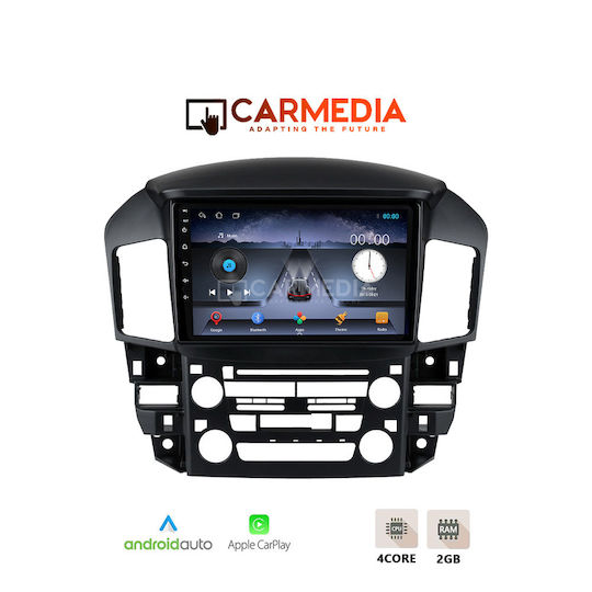 Carmedia Car Audio System for Lexus RX300 1998-2003 (Bluetooth/USB/WiFi/GPS/Apple-Carplay/Android-Auto) with Touch Screen 9"