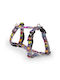 Glee Dog Harness Type H Purple Boom Medium 70cm X 98cm