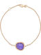 Women's Chain Bracelet in Rose Gold 18K 18cm