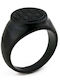 Goldsmith Ring made of Steel
