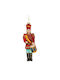 Christmas Hanging Glass Red Nutcracker 4.5x13cm Iliadis 87639 Set 12 Pieces Material Glass Red Iliadis Il_87639