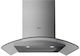Midea Απορροφητήρας Καμινάδα 60cm Inox