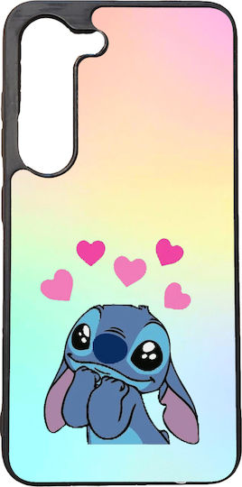 High Durability Mobile Phone Case Samsung Galaxy A15 Black Silicone Back Cover Lilo Stitch No1 In Love