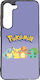 Handyhülle Hochleistungs Samsung Galaxie A15 Umschlag Rückseite Schwarz Silikon Pokemon No3 Pokedex