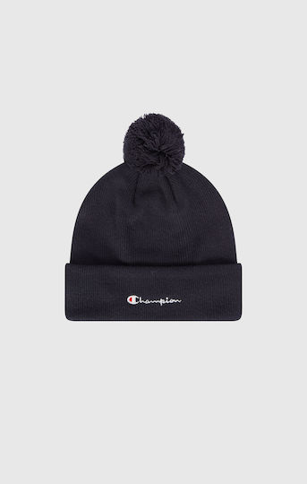 Beanie Ανδρικός Σκούφος Πλεκτός σε Navy Μπλε χρώμα
