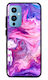 OnePlus 9 5G Мраморен Арт Черен Лъскав Калъф