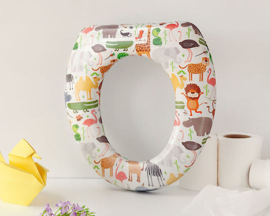 Kiokids Jungle Multicolour Toddler Toilet Seat