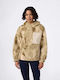 Women's Sweatshirt Jacket Hooded Champagne Frost
