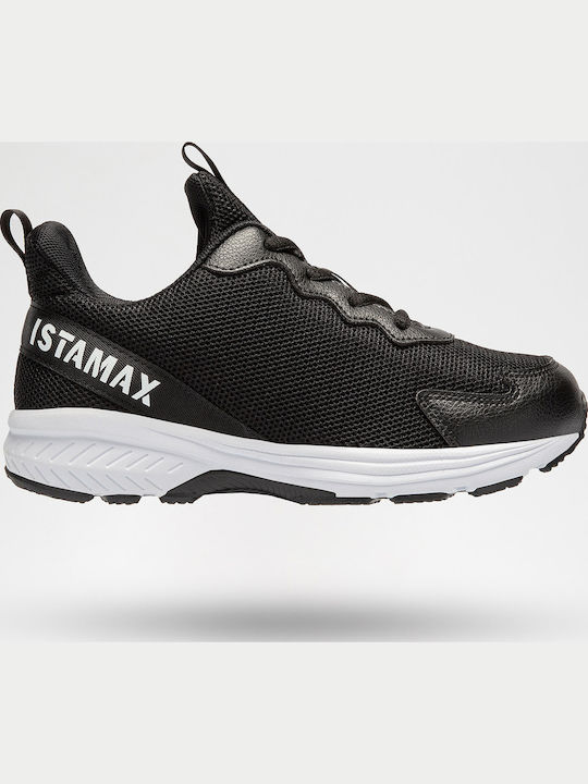 Αθλητικά Παιδικά Παπούτσια Running με Κορδόνια Μαύρα