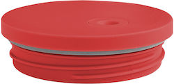 Estia Straw Tumbler Xl Spare Lid for Thermos 900ml Plastic Red