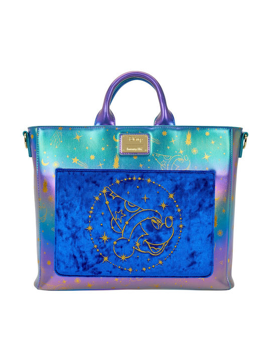Loungefly Παιδική Τσάντα Ώμου Μπλε Disney Fantasia Convertible