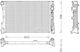 Denso Car Water Radiator