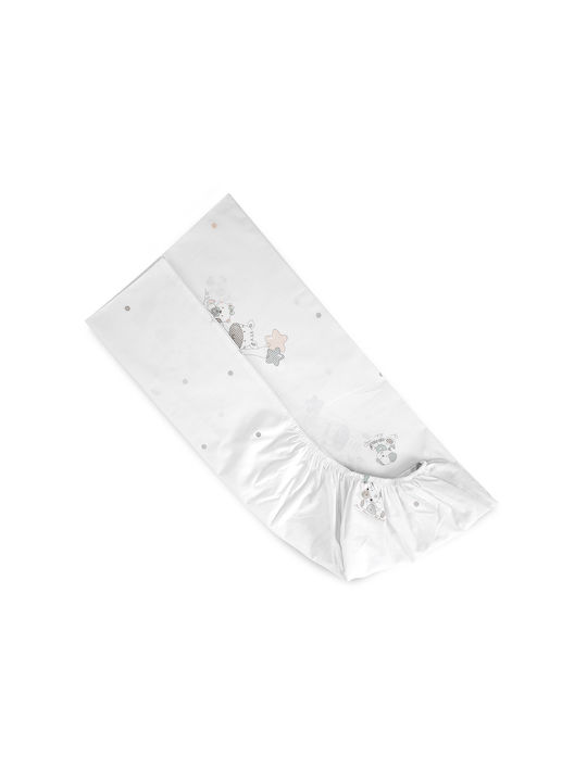 Lorelli Fitted White 70x140cm