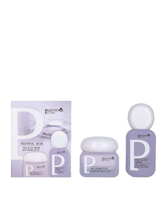 Panthenol Extra Σετ Περιποίησης για Αντιγήρανση, Ενυδάτωση & Λάμψη 2τμχ