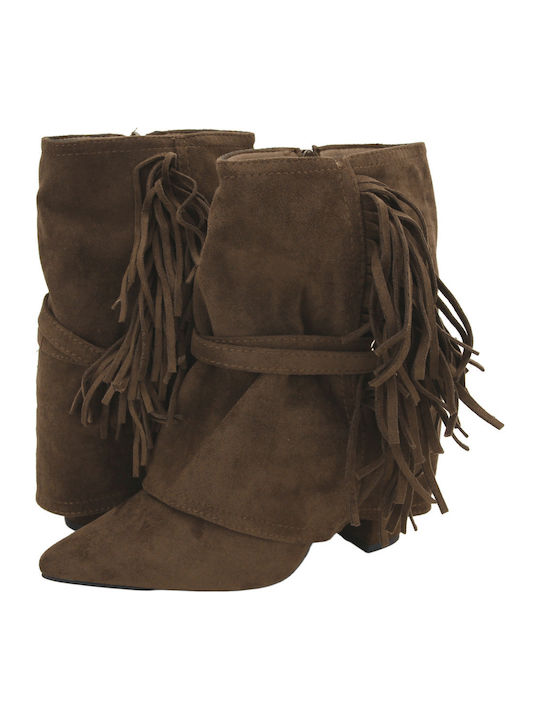 Ghete Dama Suede Maro