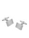 Ascot Cufflinks in Silver Color
