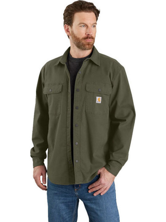 Carhartt Μακρυμάνικo Πουκάμισο Πράσινο, Basil
