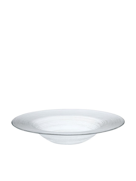 Espiel Plate Pasta Glass Transparent with Diame...