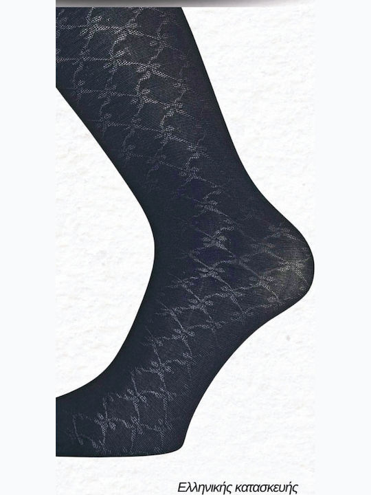 Women's Socks Black with Print