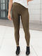 Women's Training Legging Push Up Khaki